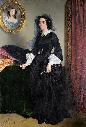 Marie Devéria en amazone