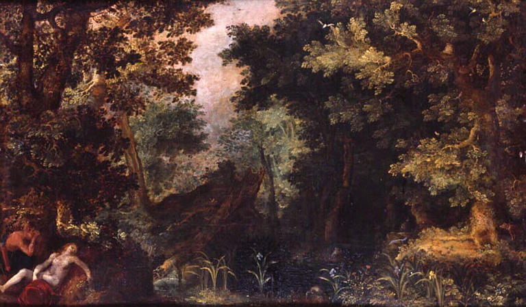 Paysage boisé avec Céphale et Procris