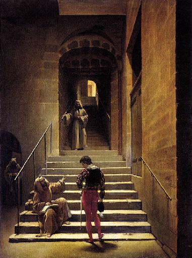 Intérieur de couvent à Rome