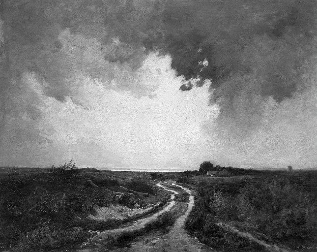 Un étang en Brenne (Berry)