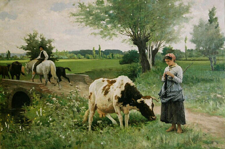 La Vache bien gardée
