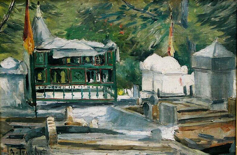 Vue du cimetière Saïd-Ahmed-el-Kébir à Blida