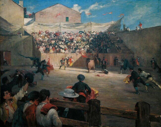 Novillada en Biscaye