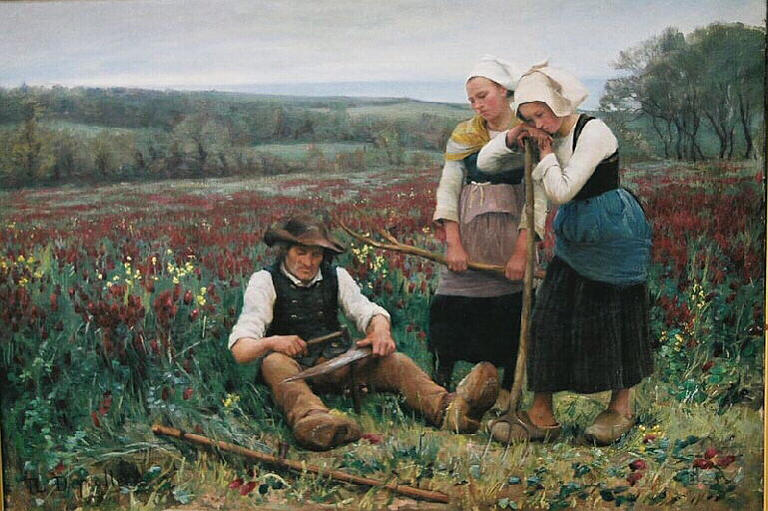 Le Repos des faneurs
