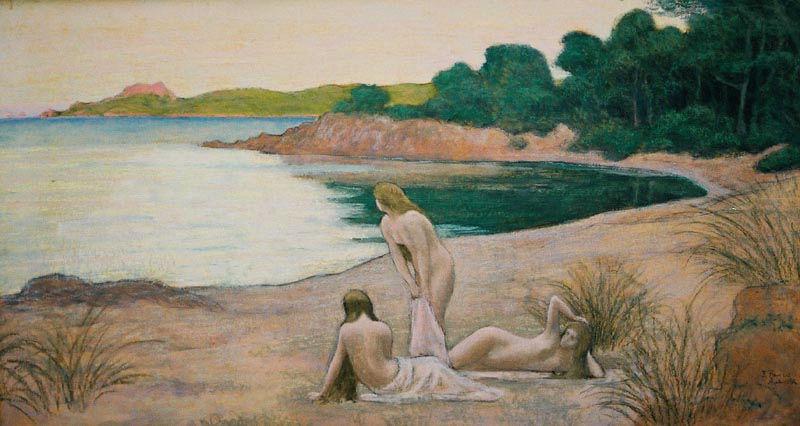 Le Soir. Iles de Porquerolles