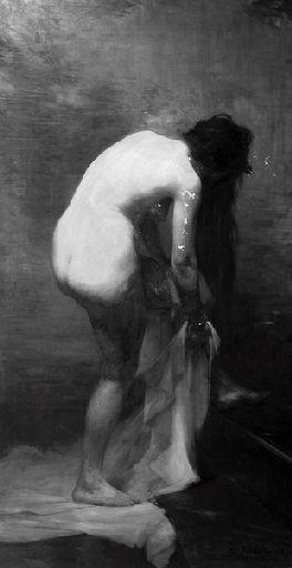 Etude de femme nue