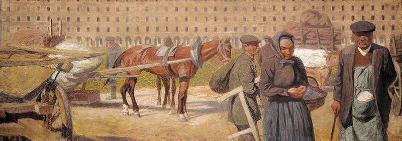 Marché au bois, place de Verdun (2)