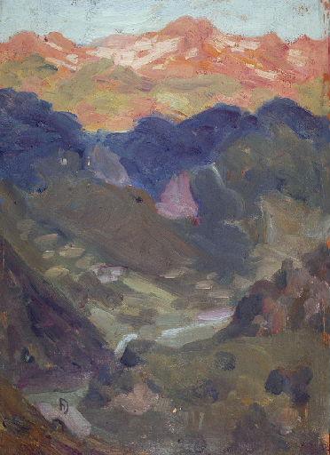 Le Pic de Sesque, derniers rayons