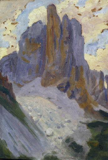 Aiguilles d'Ansabère le soir