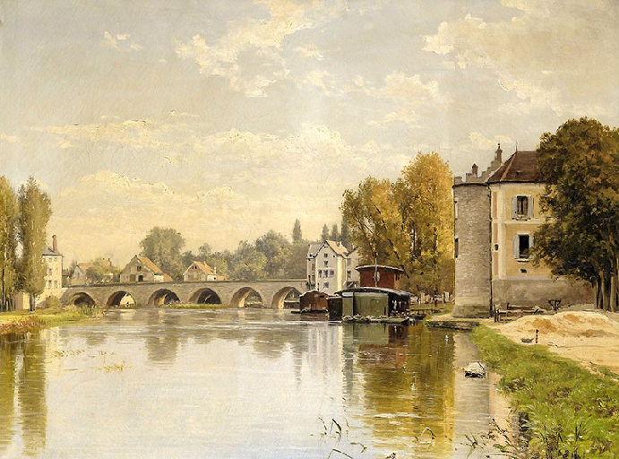 Paysage de Moret, Marne