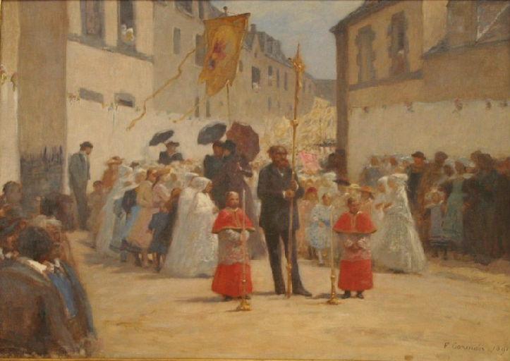 Une procession à Concarneau