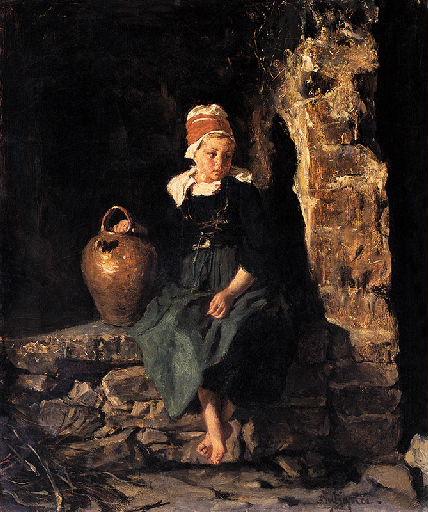 Jeune Bretonne de Bénodet