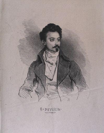 Portrait d'Eugène Deveria