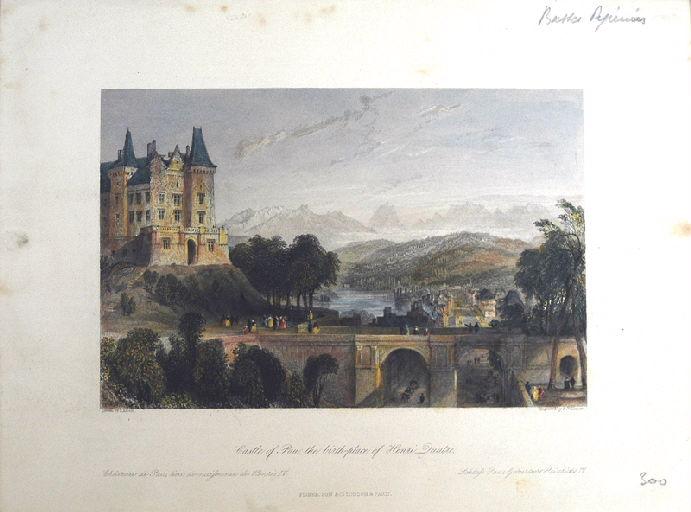 Castle of Pau, the birth-place of Henri Quatre