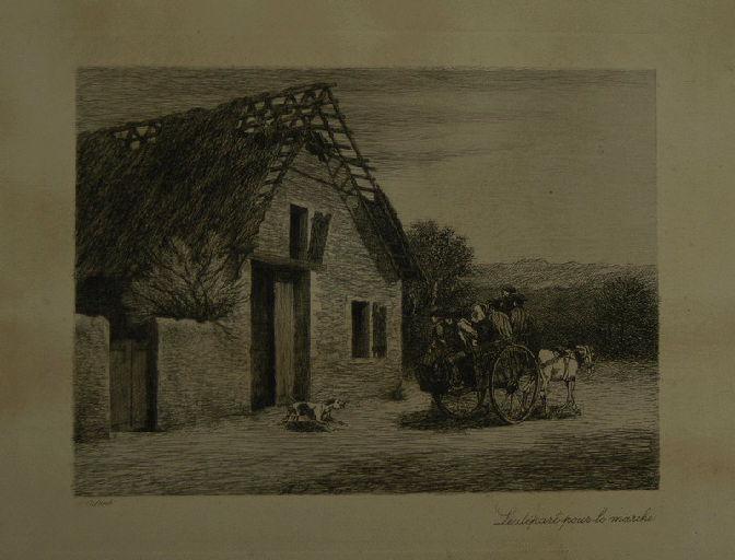 Le Départ pour le marché