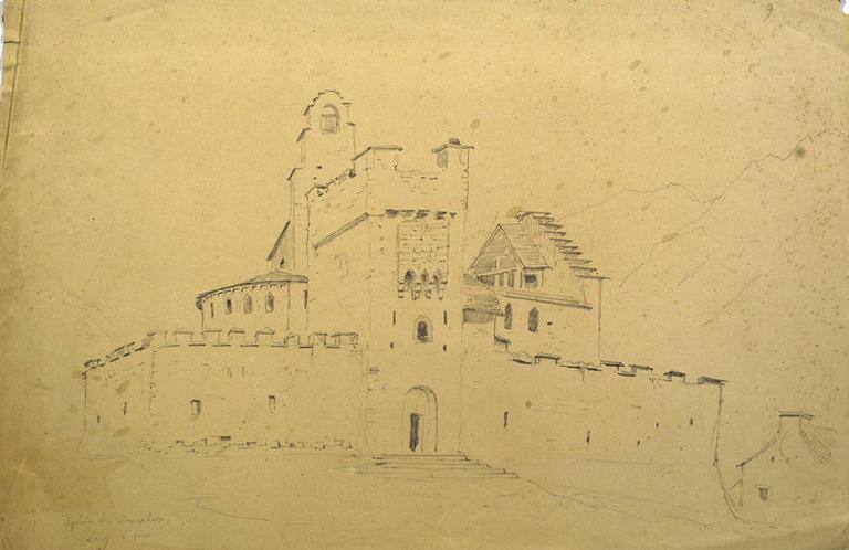 Vallée du Lavedan : Saint André, l'église des Templiers à Luz