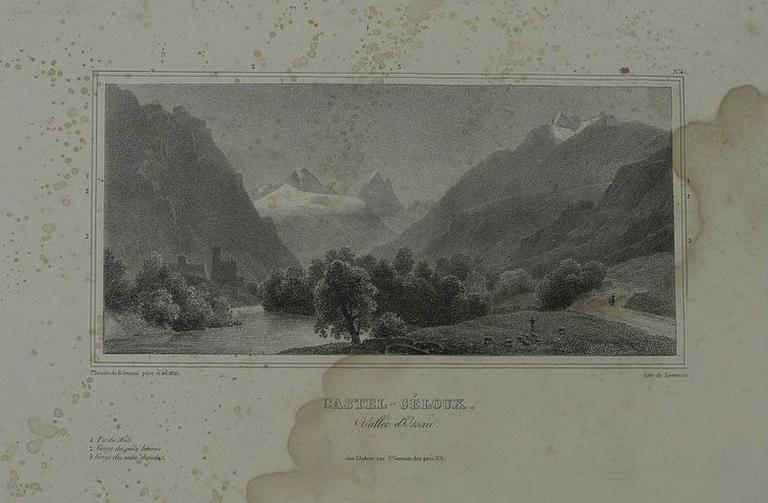 Castel-Géloux. Vallée d'Ossau.