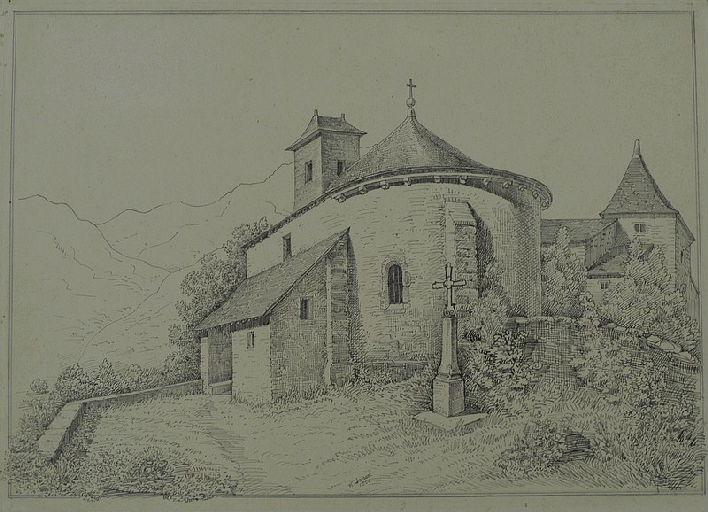 Eglise d'Assouste près des Eaux bonnes