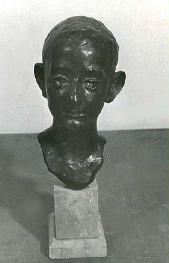 Buste de Pierre Lafond, enfant