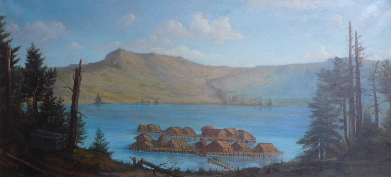 L'Age de la pierre polie ; Le lac du Bouchet aux temps préhistoriques