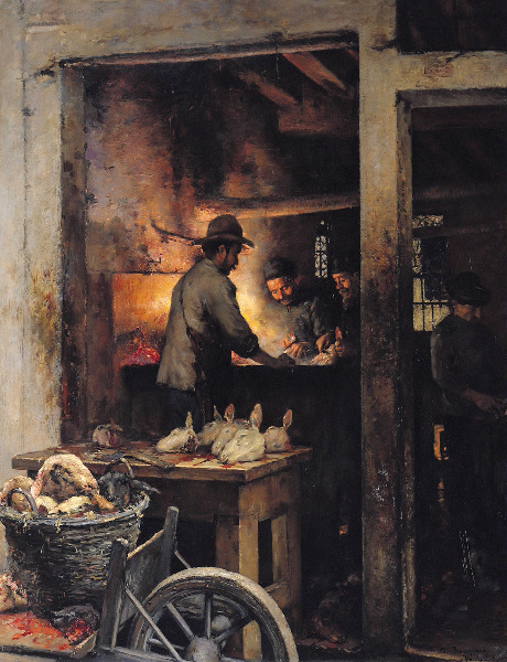 Les Tripiers de la Calle de la Madone à Venise