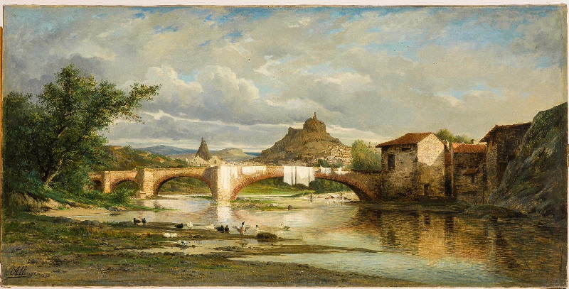 Vue du Puy-en-Velay, prise d'Espaly