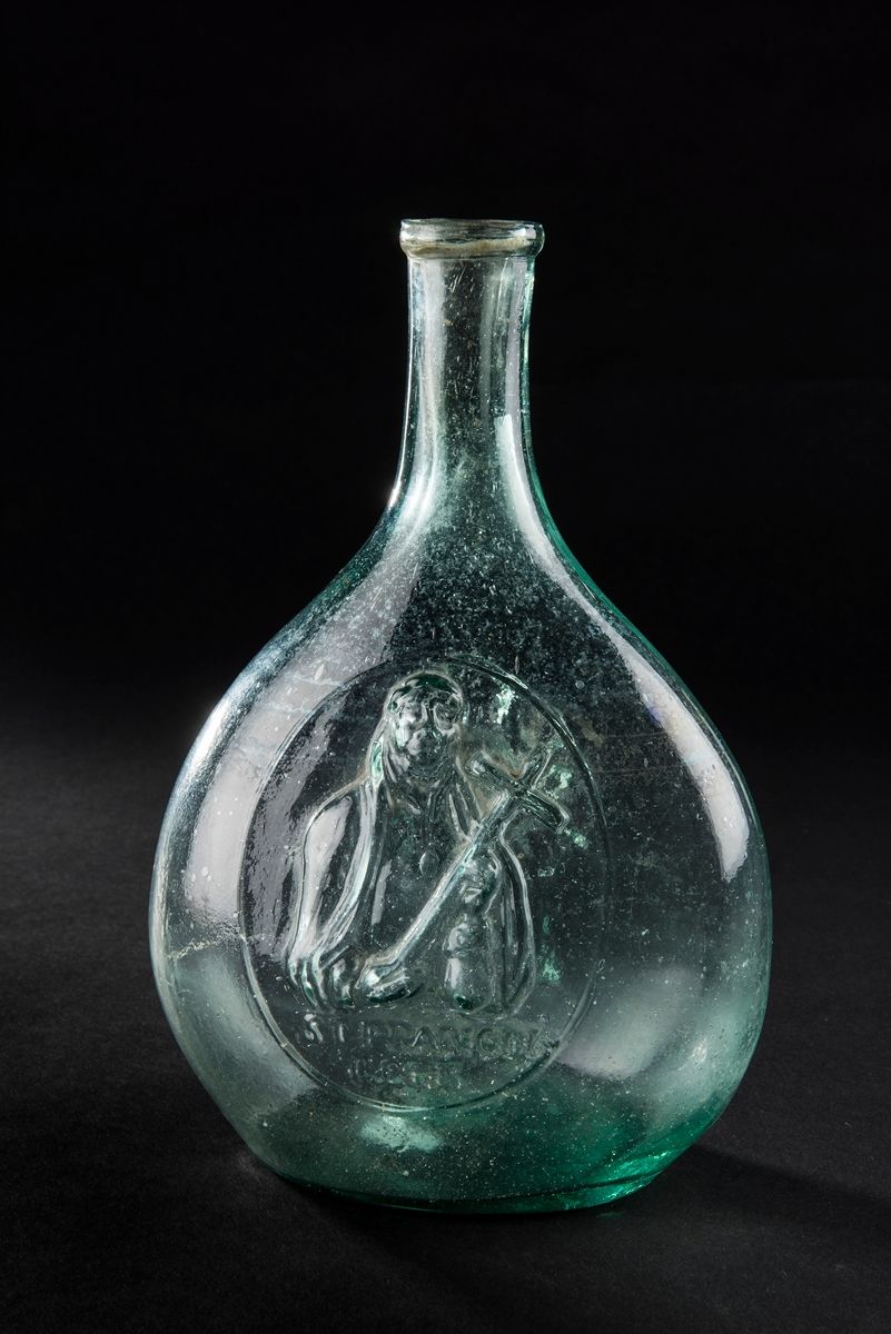 Gourde à l'effigie de saint François Régis