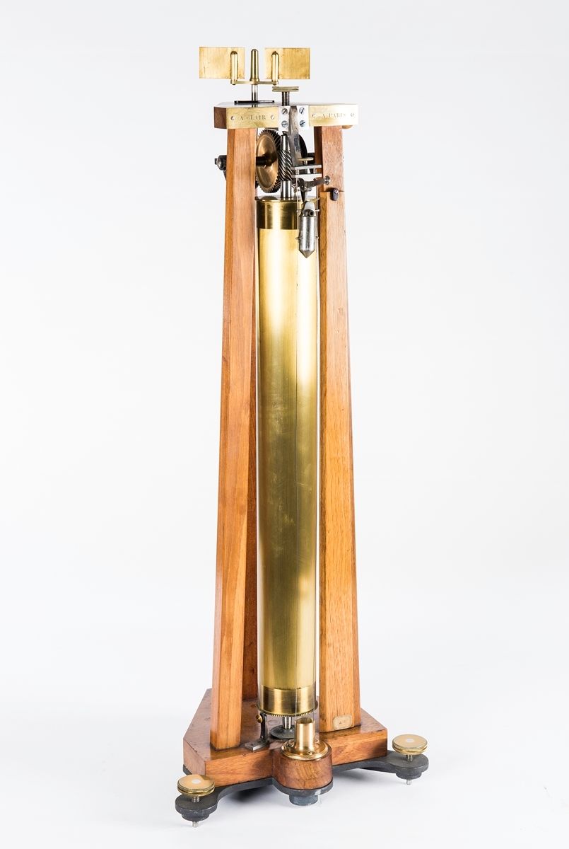 Appareil de Morin pour étudier les lois de la chute des corps