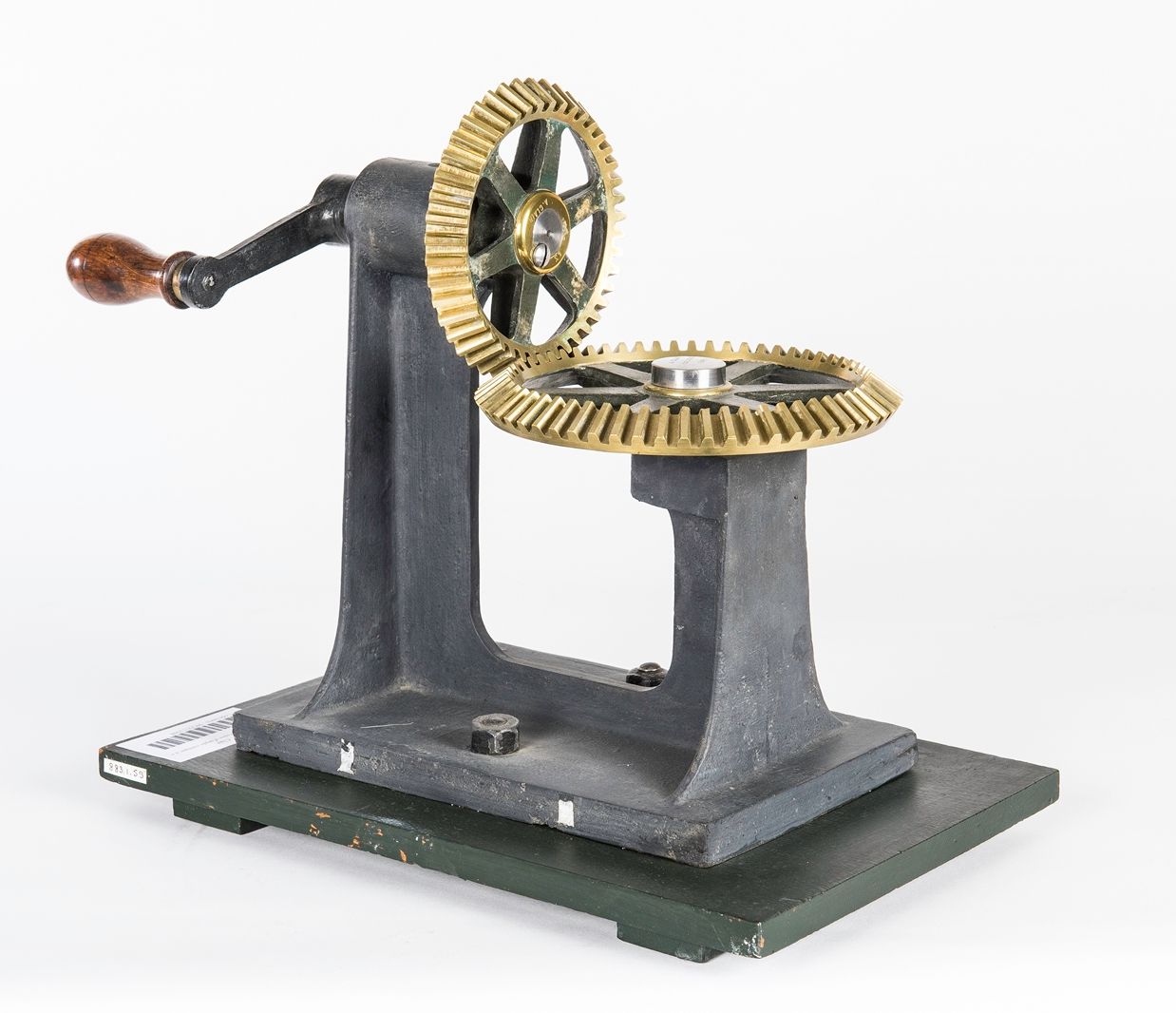 Engrenage de roues d'angle conique à dents droites