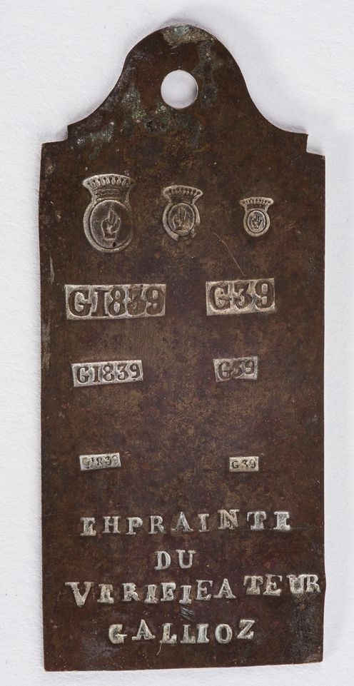 Empreinte du vérificateur Gallioz