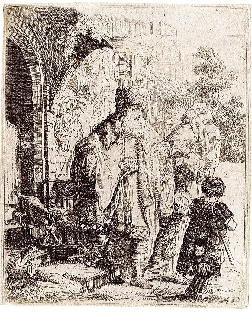 Abraham chassant Agar et Ismaël