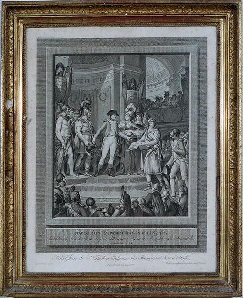 Napoléon distribue les Etoiles de la Légion d'honneur