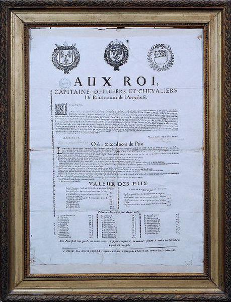 Affiche du Prix du Jeu de l'Arquebuse