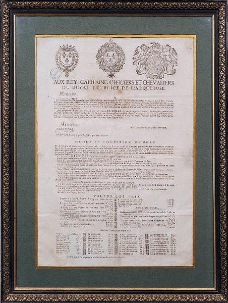 Affiche du Prix du Jeu de l'Arquebuse