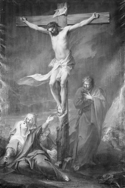 Le Christ en Croix avec la Vierge et saint Jean