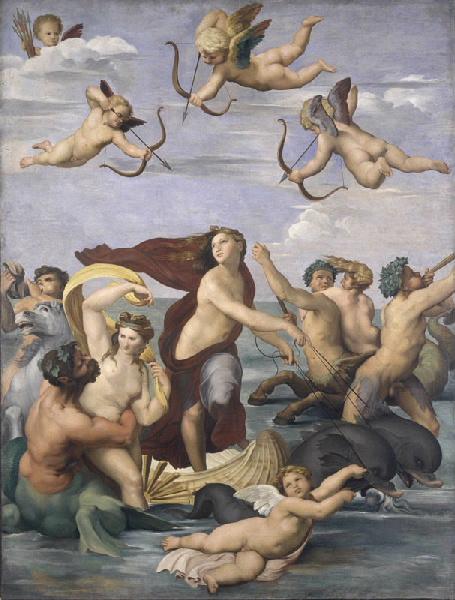 Le Triomphe de Galatée (copie d'après Raphaël)
