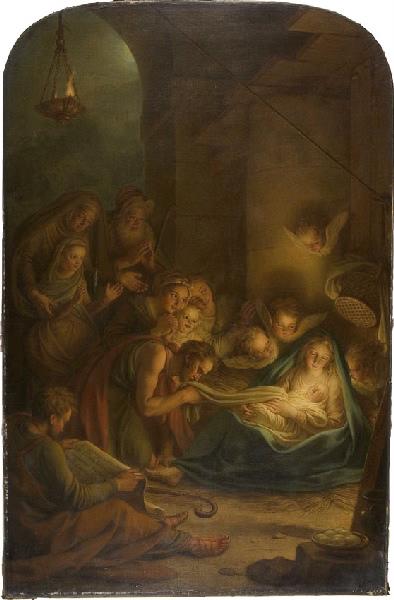 L'Adoration des bergers nocturne