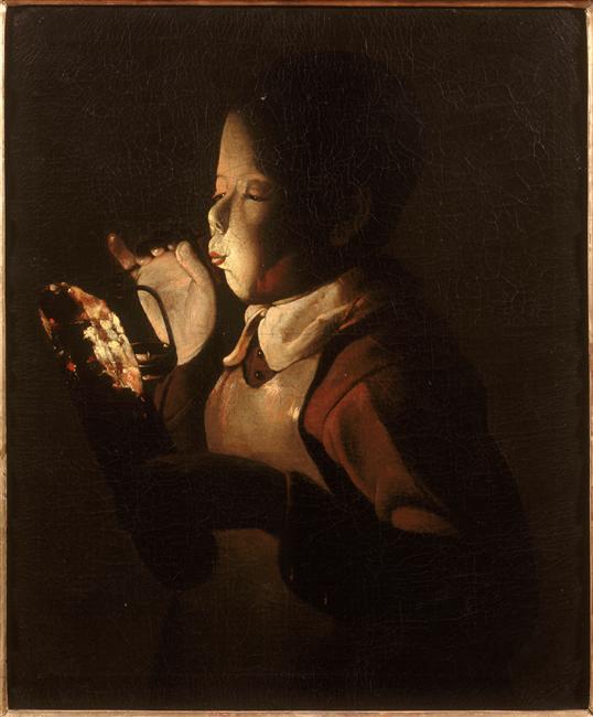 Le Souffleur à la lampe