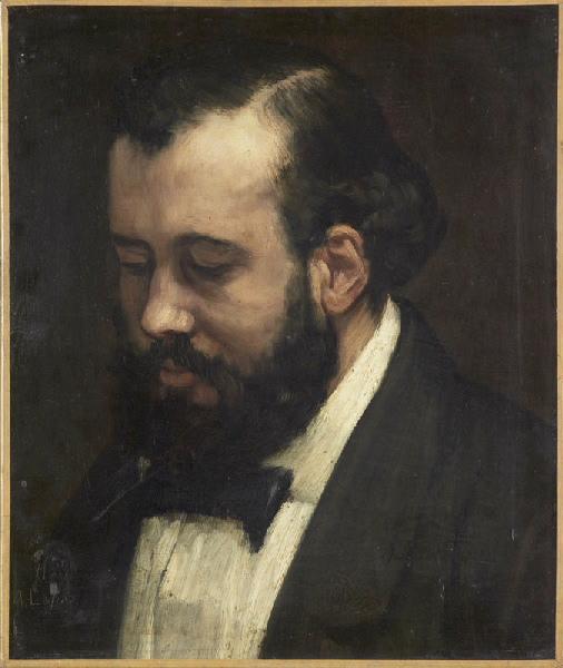 Etude de tête d'homme (Zacharie Astruc ?)