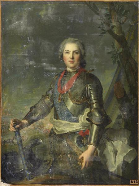 Portrait du Dauphin Louis (copie d'après Nattier)