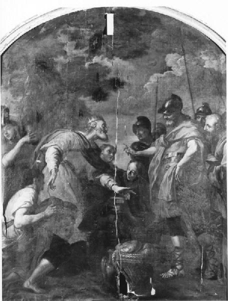 Abraham et Melchisedech (Sacrifice d'Abraham ?)