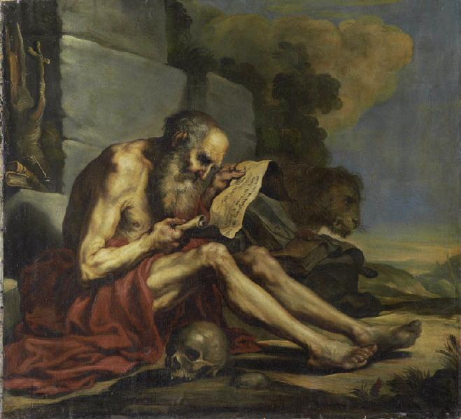 Saint Jérôme (copie d'après Vignon)