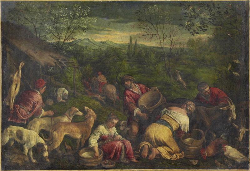 Le Printemps ; Travaux champêtres