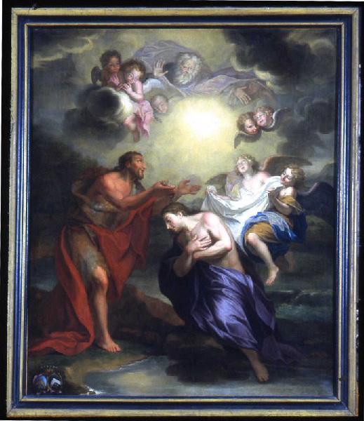 Le Baptême du Christ (Copie d'après Antoine Coypel)