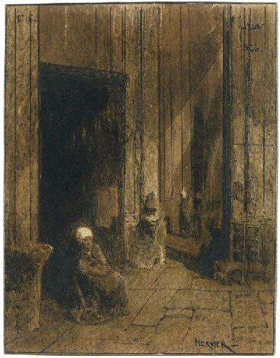 Intérieur d'église