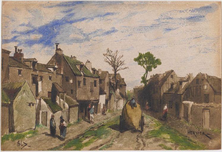 La Charrette de paille