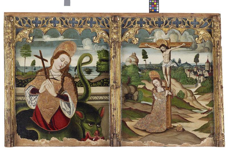 Sainte Marguerite et sainte Madeleine ; Sainte Marine et sainte Madeleine (ancien titre)