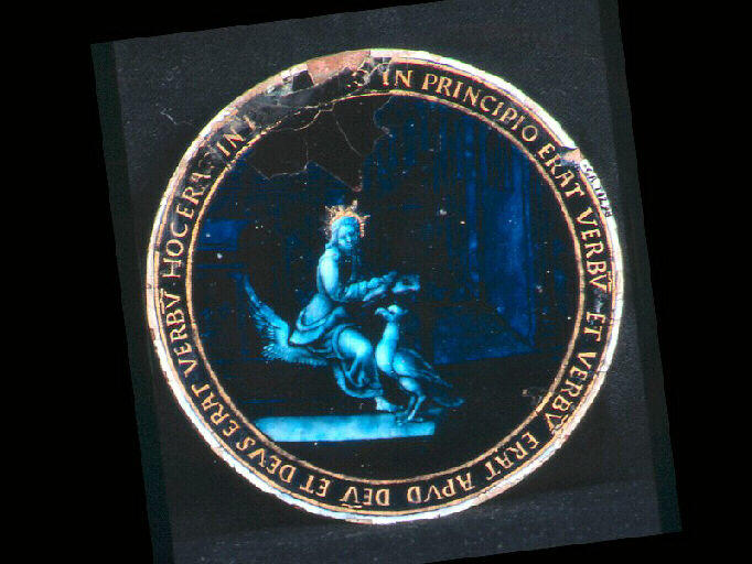 Le Couronnement de la Vierge ; Saint Jean