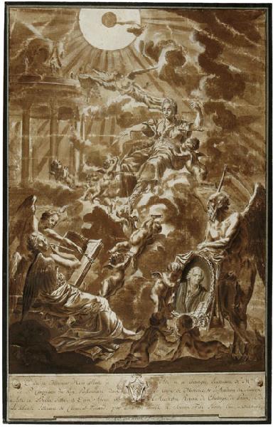 Allégorie en l'honneur de Jean-Jacques Louis Hoin