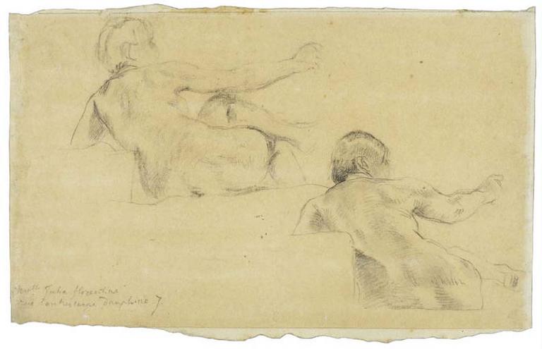 Deux nus de femme, vus de dos